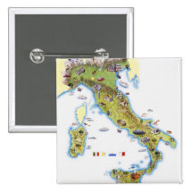 Karte von Italien Button