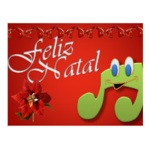Karte von Weihnachten Postkarten