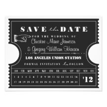 Karten-Lochkarte Save the Date Personalisierte Ankündigungskarten