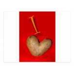 Kartoffel-Liebe Postkarte