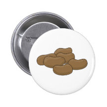 Kartoffeln Anstecknadel