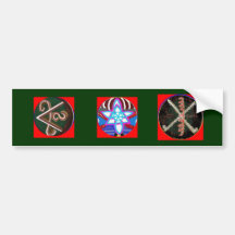 Karuna Reiki Symbol - RAMA Auto Aufkleber