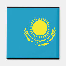 Kasachstan-Flagge Magnete