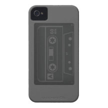 Kassette (grau) Case-Mate iPhone 4 hüllen