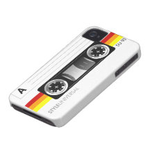 Kassettenbandkennsatz iPhone 4 Fall iPhone 4 Case-Mate Hüllen