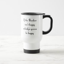 Kassierer-oder Banker-Becher Kaffeetassen