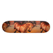 Kastanien-Einhorn-Skateboard Individuelle Skateboards
