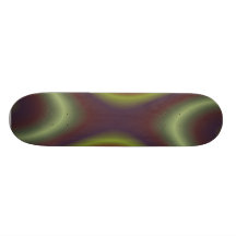 kastanienbraun-grünes multi Skateboard Individuelle Skateboards