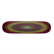 Kastanienbraunes grünes multi Skateboard Skateboard Bretter
