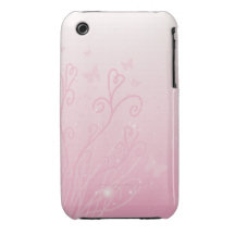 Kasten der Herzen n Schmetterlings-Galaxie-S Case-Mate iPhone 3 Hüllen