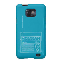 Kasten Samsung-Galaxie S3 mit einem Transistor-Rad Samsung Galaxy S2 Cover