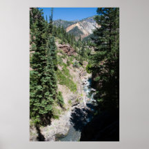 Kasten-Schlucht, Ouray Plakatdruck