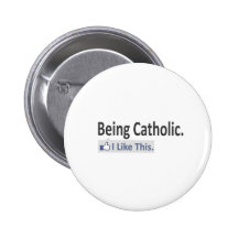 Katholisch seiend… mag ich dieses anstecknadelbuttons