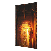 Katholischer Tabernacle Leinwanddruck