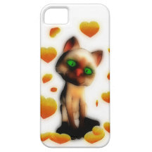 Kätzchen-Liebe iPhone 5 Fall Schutzhülle Fürs iPhone 5