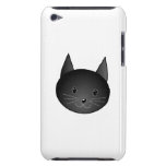 Katze. Niedlicher schwarzer Kitty. Case-Mate iPod Touch Hülle