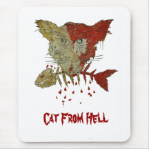 Katze von der Hölle MousePad