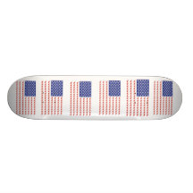 Katzen-Flagge-Entwurf Bedrucktes Skateboard