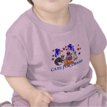KATZEN FÜR OBAMA SHIRTS