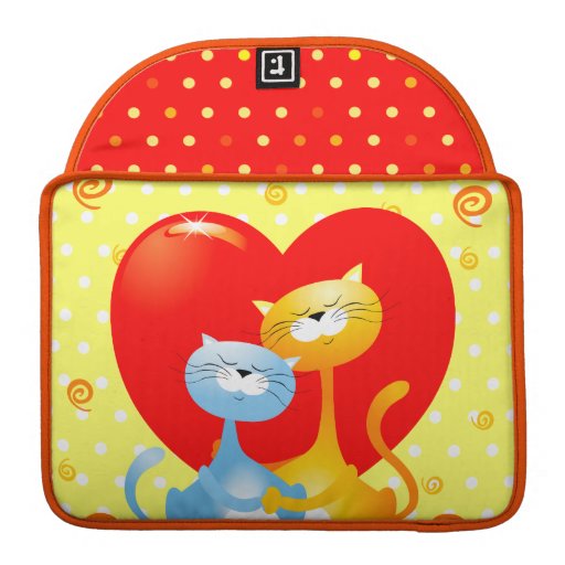 Katzen in der Liebe, Macbook Hülse MacBook Pro Sleeves