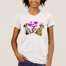 Katzen-Liebe T-Shirt