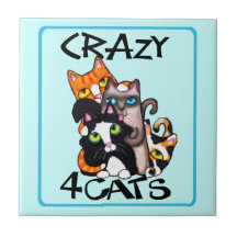 Katzen-Liebhaber CeramicTile/Trivet Keramikkacheln