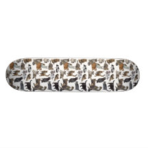 Katzen Skateboarddeck