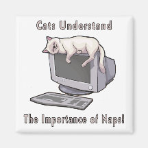 Katzen verstehen kühlschrankmagnet