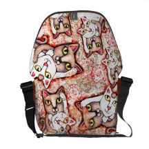 Katzetango-Tanz-Rickshaw-Tasche Kurier Taschen