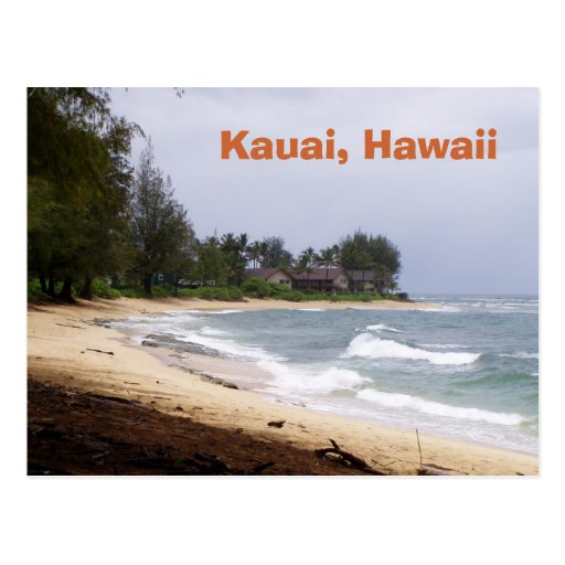 Kauai, Hawaii Postkarte