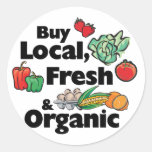 Kaufen Sie lokales, frisches u. Bio Sticker