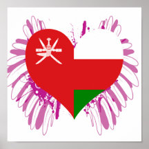 Kaufen Sie Oman-Flagge Plakat