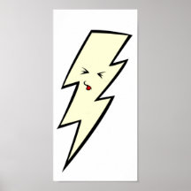 Kawaii Beleuchtungs-Bolzen [PLAKAT]