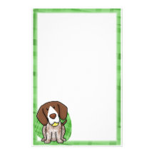 Kawaii Deutscher Shorthair Briefpapier (unliniert) Büropapier