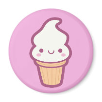Kawaii Eiscreme-Magnet magnete