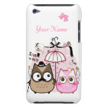 Kawaii Eulenpaare - personalisiert iPod Touch Etuis