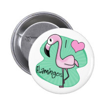 Kawaii Flamingo-Geschenke Anstecknadel