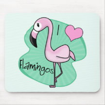 Kawaii Flamingo-Geschenke Mauspad
