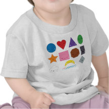 Kawaii formt Baby-T-Stück T-shirt