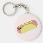 KAWAII HOTDOG NIEDLICHES KEYCHAIN SCHLÜSSELBAND