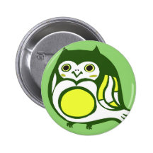 Kawaii Kitschy Eule Anstecknadelbuttons