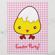 Kawaii Küken Flyer Druck