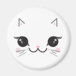 Kawaii Miezekatze Kühlschrankmagnet