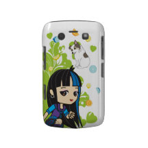 Kawaii Mika das Punkmädchen Chibi 9700/9780 Blackberry Bold Hüllen