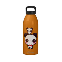 Kawaii niedliche Pandas Trinkflaschen