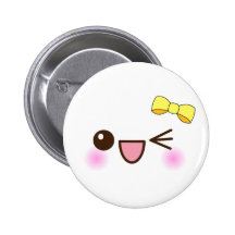 kawaii niedliches Gesicht Anstecknadel