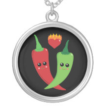 Kawaii Peperoni Halsketten