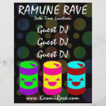 Kawaii Ramune Rave-Gewohnheits-Flyer