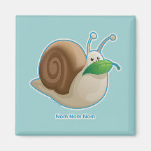 Kawaii Schnecke Kühlschrankmagnete
