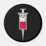 KAWAII SPRITZE GESCHOSSENES MEDIZINISCHES GLÜCKLIC KÜHLSCHRANKMAGNETE